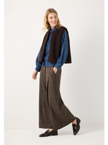 More & More weite stylishe Karo-Culotte in check