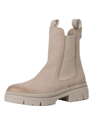 Tamaris Chelsea Boot in TAUPE NUBUC