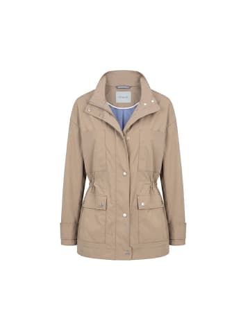 Malo Braun Baumwolle Damen Jacke