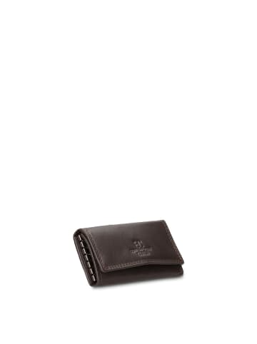 Enrico Coveri Geldbörse in DARK BROWN