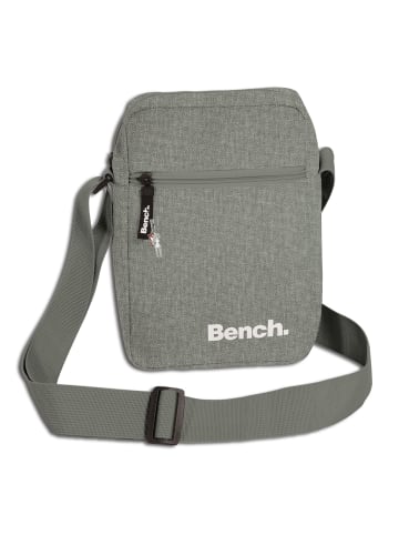 Bench Schultertasche, Umhängetasche Polyester grau ca. 17cm