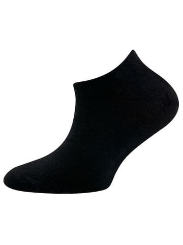 ewers 3er-Set Sneaker Socken Uni in schwarz