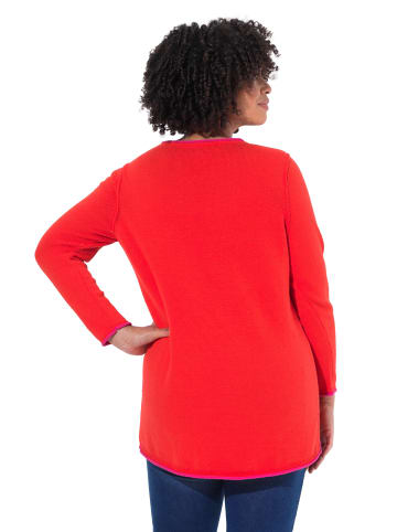 Angel of Style Pullover in neon rot