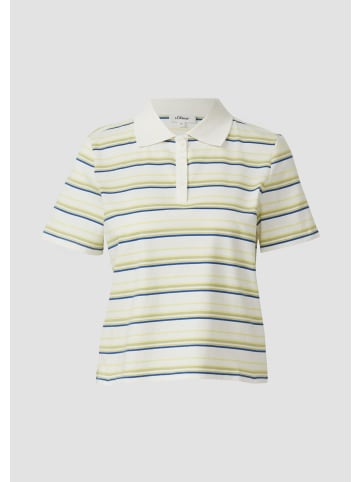 s.Oliver Polo-Shirt in 02H2_ecru