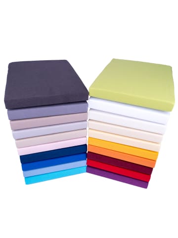 Traumschloss Premium Plus Edel-Jersey Spannbettlaken in violett