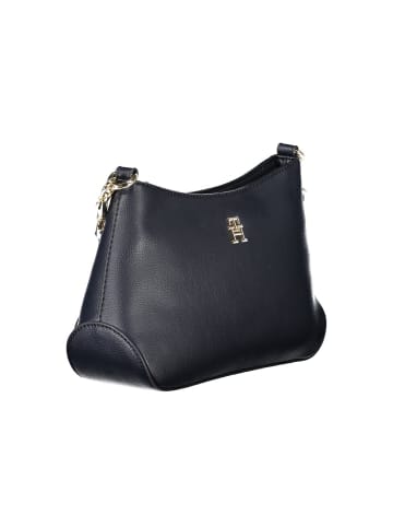 Tommy Hilfiger Blaue Polyester-Schultertasche