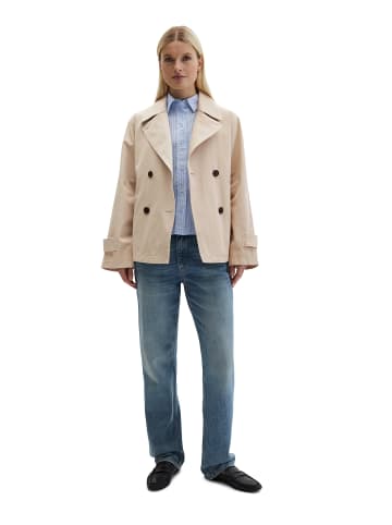 Marc O'Polo Cabanjacke relaxed garment-dyed in Linen Beige