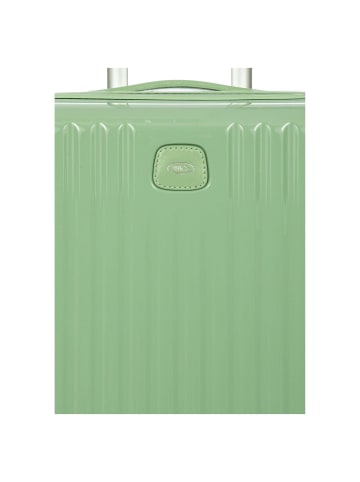 BRIC`s Positano - 4-Rollen Kabinentrolley 55 cm USB (emerald green) in salbei