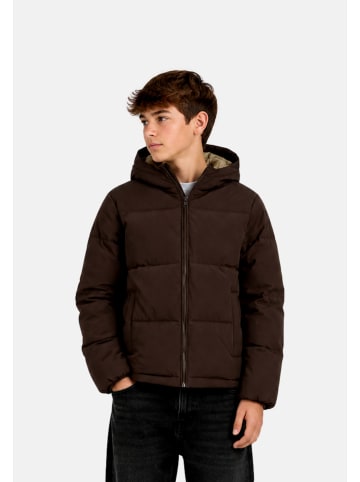 JACK & JONES Junior Jacke 'Galaxy' in braun