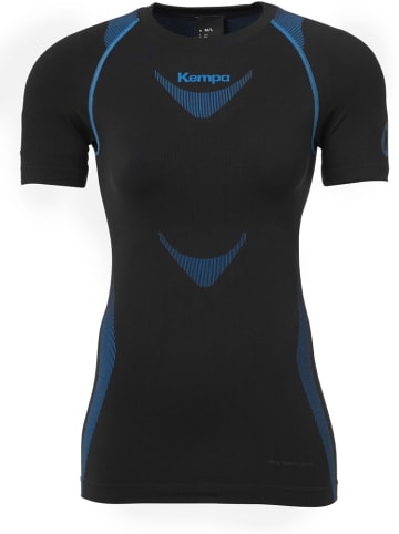 Kempa Sportshirt "Attitude Pro Shortsleeve Women" in Schwarz