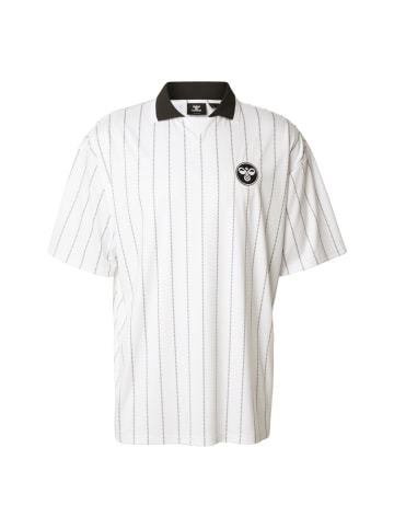 Hummel Polo Shirt in white/black