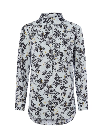 Marc O'Polo Bluse in hellblau schwarz - 0002