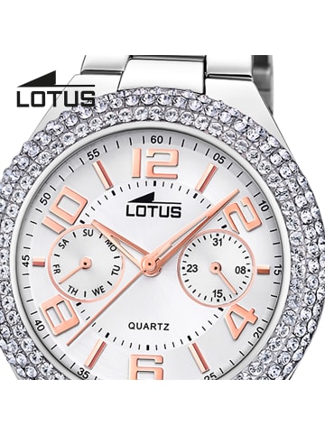 Lotus Chronograph-Armbanduhr Lotus Classic silber mittel (ca. 39mm)