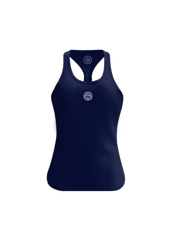 BIDI BADU Crew Junior Tank - black in Dunkelblau