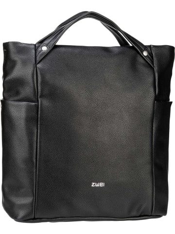 Zwei Handtasche Pia PI120 in Black