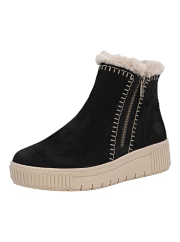remonte Stiefelette in Schwarz/Beige