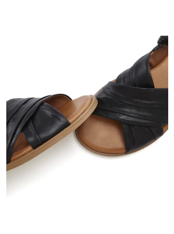LASCANA Sandale in schwarz