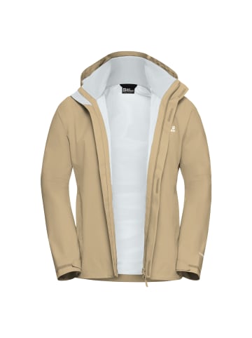 Regenjacke Trailtime 2L Jacket in Beige