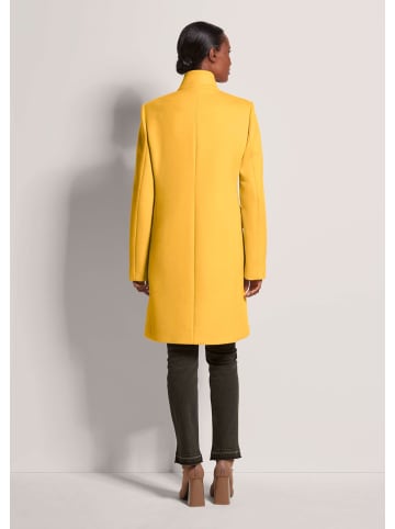 MADELEINE Kurzmantel mit Stehkragen in goldgelb
