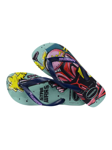 Havaianas Star Wars-Kinderslipper zum Hineinschlüpfen Schwarz