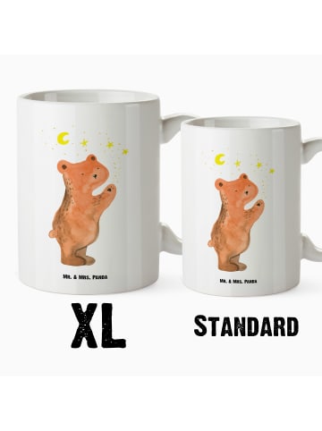 Mr. & Mrs. Panda großer kaffeepott Verliebter Bär ohne Spruch in Weiß