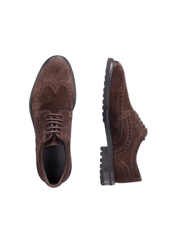 JOOP! Lace Up 'Velo Danilo Brogue in Braun'