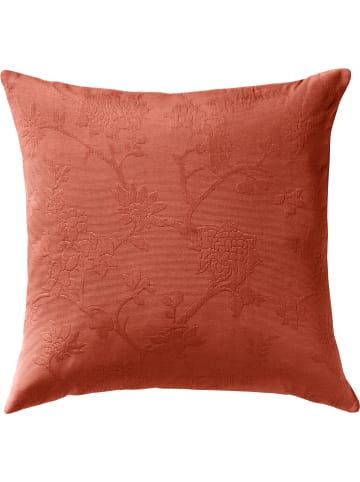 Erwin Müller Jacquard, Baumwollmischung Kissenhülle Arnsberg in terra