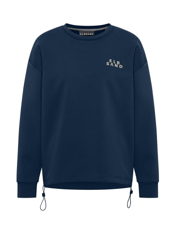 ELBSAND Sweatshirt Maika in Coldwater White