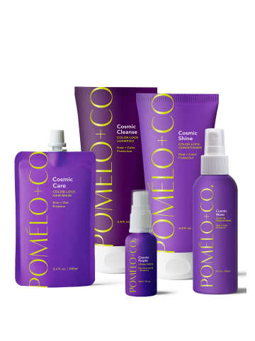 POMELO+CO. Haarroutine Cosmic Everything Set in purple