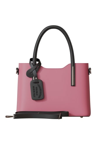 Kmisso Henkeltasche in Fucsia/nero