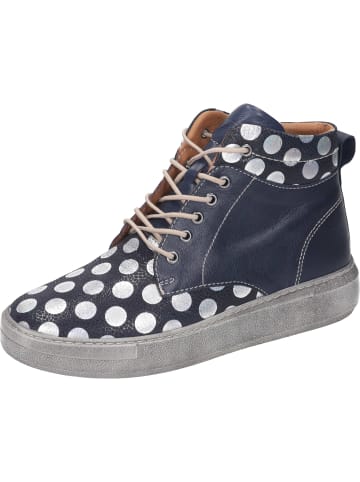 manitu Freizeit Stiefeletten, Sneakers High in navy