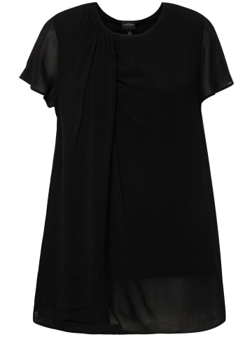 Ulla Popken Blusentop in schwarz