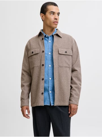 Jack & Jones Overshirt in Brindle