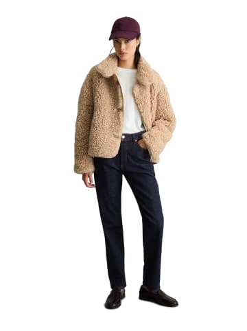Marc O'Polo DENIM Teddy-Jacke regular in Sandpaper