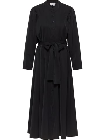 RISA Langarmkleid in Schwarz