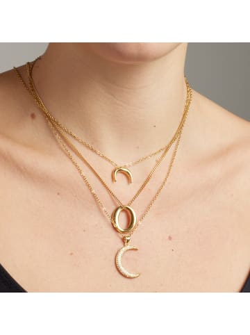 Luxenter Halskette Deoko mit 18 Karat Gelbgold-Finish – DEOKO
