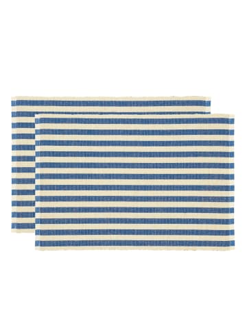 SÖDAHL Tischset Statement Stripe in Blue