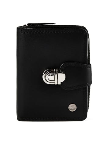 Greenburry Spongy Geldbörse Leder 9 cm in black