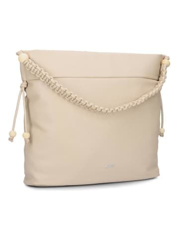 Zwei Perla Schultertasche 41 cm in sand