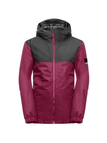 Jack Wolfskin YOUTH SPIRIT 2L INS JACKET in Beere