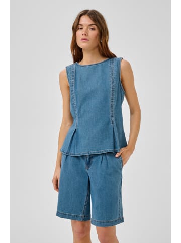 My Essential Wardrobe Ärmellose Bluse MWLara Regular fit in Medium Blue Wash