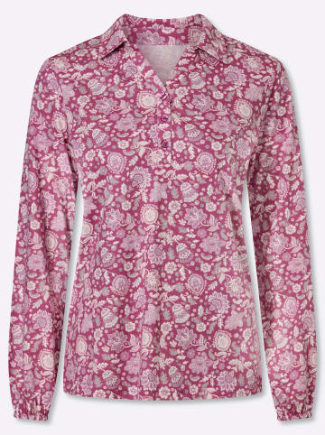 WITT WEIDEN Poloshirt in erika-bedruckt