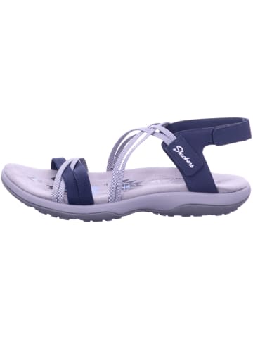 Skechers Damen Sandaletten REGGAE SLIM - TAKES TWO in Blau