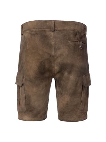 Spieth & Wensky Lederhose Sheriff in grau
