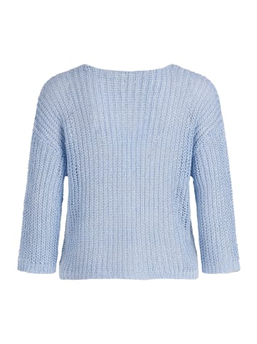 Betty Barclay Basic-Strickpullover mit Rippenstruktur in Dusk Blue