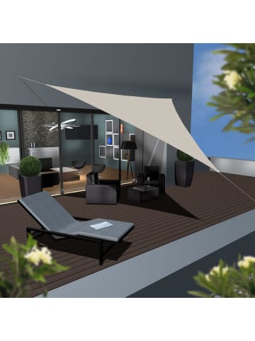AMANKA Sonnensegel Nullarbor 500 x 500 cm in beige