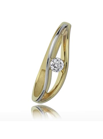 BALIA 333 Gelbgold - 8 Karat Damen Ringe geschwungen gold Fingerring 58 (18,5)