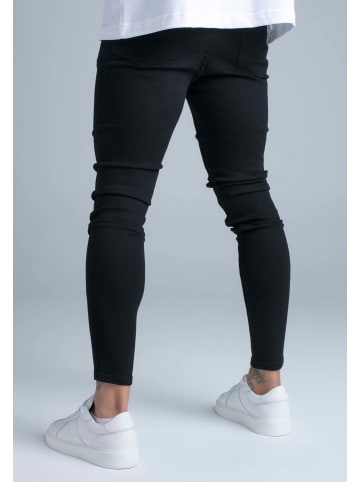 SikSilk Jeans Skinny - Skinny Fit - in Black