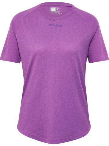 Hummel Hummel T-Shirt Hmlmt Yoga Damen Atmungsaktiv Leichte Design in DEWBERRY