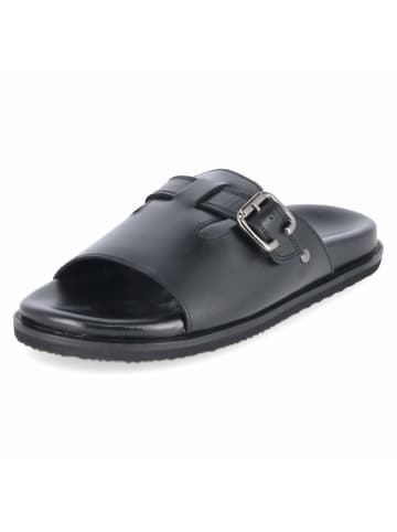 Pantoletten in schwarz